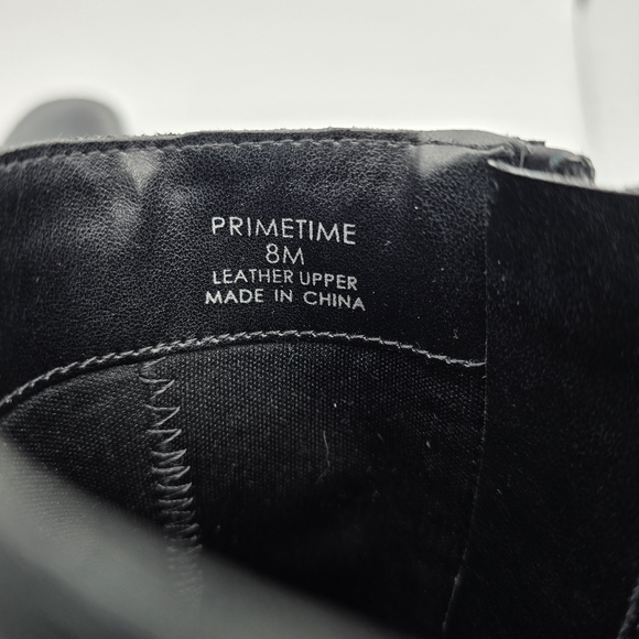 Sanctuary Primetime Leather High Heel Booties, Black, Size 8 - Picture 10 of 16